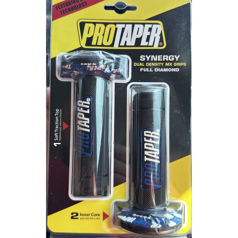 NEW ProTaper Synergy Dual Density MX Grips, Full Diamond‎ pattern